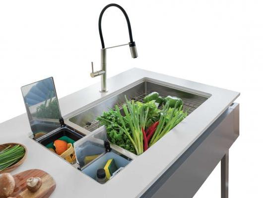 Franke Chef Center multi-functioning sink